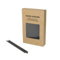 100PCS/ Box Paper Drinking Straw in Color Black for Drink Wine